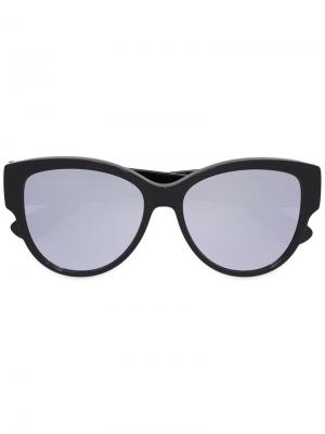 Солнцезащитные очки в круглой оправе Saint Laurent Eyewear. Цвет: чёрный
