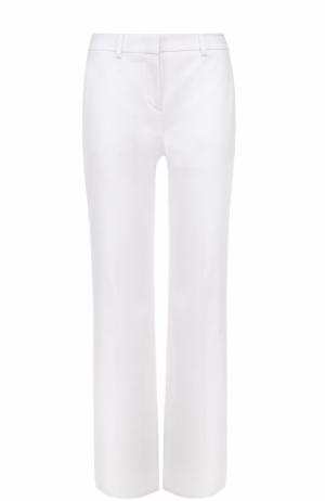 Укороченные расклешенные брюки со стрелками Emilio Pucci. Цвет: белый