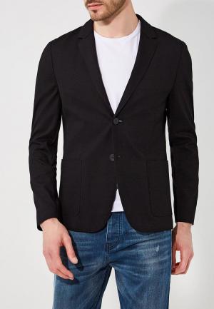Пиджак Hugo Boss. Цвет: черный