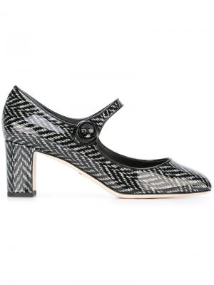 Туфли-лодочки Vally Dolce & Gabbana. Цвет: чёрный