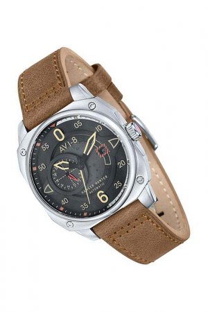 Наручные часы AVI-8. Цвет: коричневый