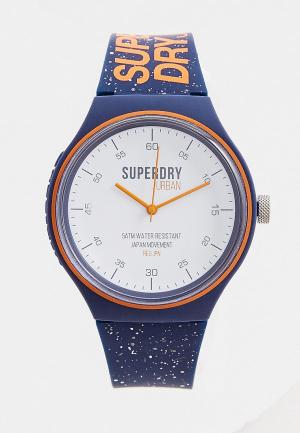 Часы Superdry. Цвет: синий