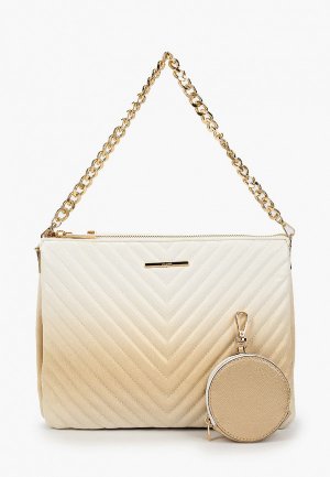 Сумка и кошелек Aldo. Цвет: бежевый