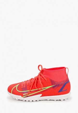 Шиповки Nike. Цвет: красный