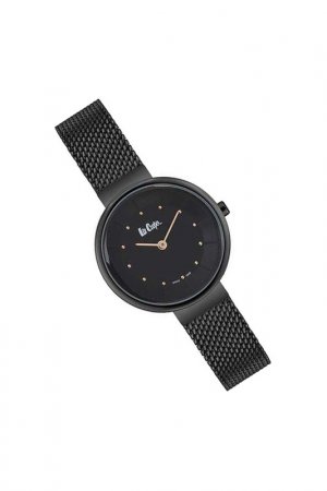 Наручные часы LEE COOPER. Цвет: черный