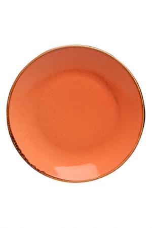 Тарелка, 18 см PORLAND. Цвет: оранжевый