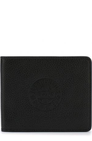 Кожаное портмоне с отделениями для кредитных карт Dsquared2. Цвет: черный