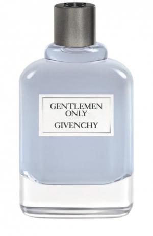 Туалетная вода Gentlemen Only Givenchy. Цвет: бесцветный