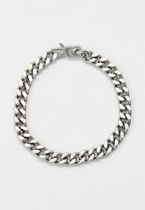 Браслет Guess. Цвет: серебряный
