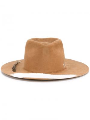 Шляпа La Liberation Nick Fouquet. Цвет: коричневый