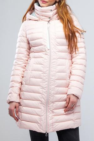 Зимняя куртка Clasna. Цвет: розовый