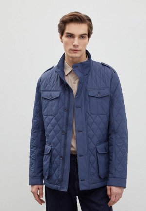 Куртка утепленная Finn Flare. Цвет: синий