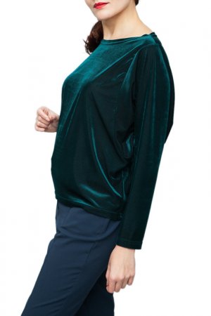 Блуза ODEKS-STYLE. Цвет: зеленый