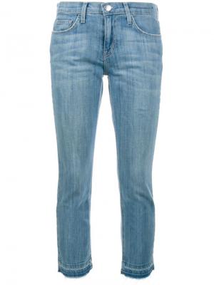 Укороченные джинсы Current/Elliott. Цвет: синий