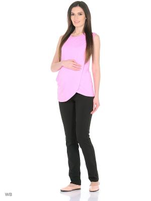 Блуза беременных и для кормления Nuova Vita. Цвет: розовый