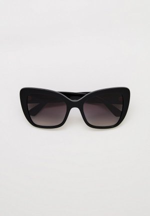 Очки солнцезащитные Dolce&Gabbana. Цвет: черный