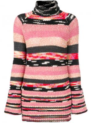 Трикотажный свитер-водолазка Missoni. Цвет: многоцветный