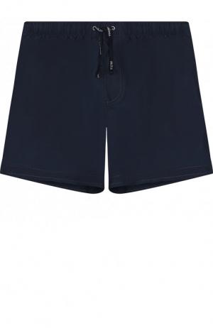 Плавки-шорты с поясом на кулиске Dolce & Gabbana. Цвет: синий