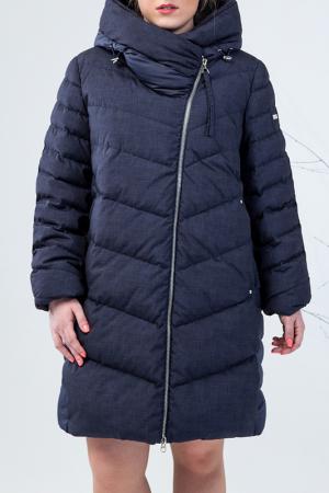 Зимняя куртка Clasna. Цвет: темно-синий