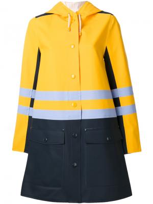 Пальто-дождевик  x Stutterheim Marni. Цвет: жёлтый и оранжевый