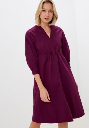 Платье Sei Tu. Цвет: фиолетовый