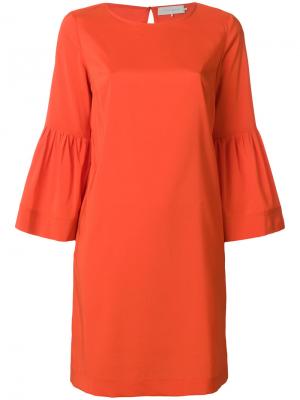Платье с расклешенными рукавами LAutre Chose L'Autre. Цвет: жёлтый и оранжевый