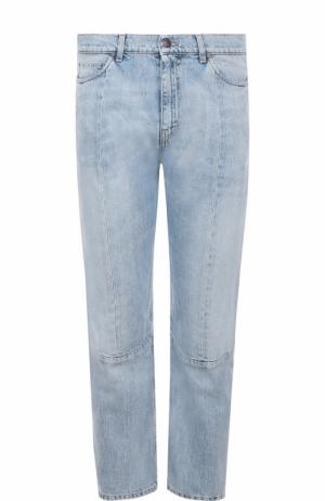 Укороченные джинсы свободного кроя Stella McCartney. Цвет: голубой