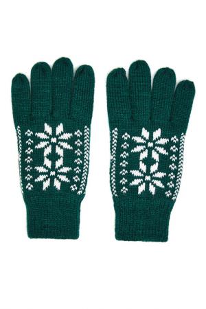Gloves MOODO. Цвет: green