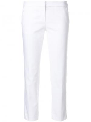 Укороченные брюки Michael Kors. Цвет: белый