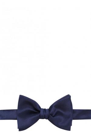 Шелковый галстук-бабочка Lanvin. Цвет: темно-синий