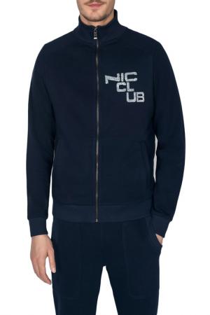 Куртка Nic Club. Цвет: темно-синий