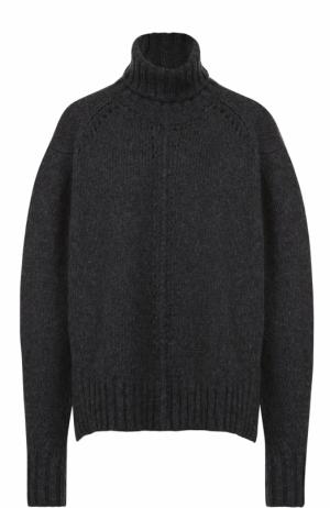 Шерстяной свитер свободного кроя Isabel Marant. Цвет: темно-серый