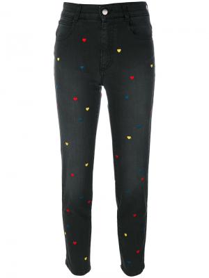 Укороченные джинсы Stella McCartney. Цвет: чёрный