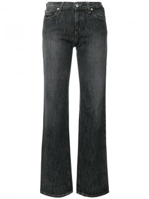 Прямые джинсы Armani Jeans. Цвет: серый