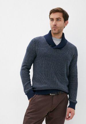 Пуловер Selected Homme. Цвет: синий