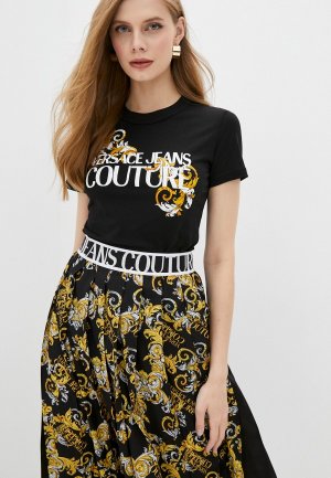Футболка Versace Jeans Couture. Цвет: черный