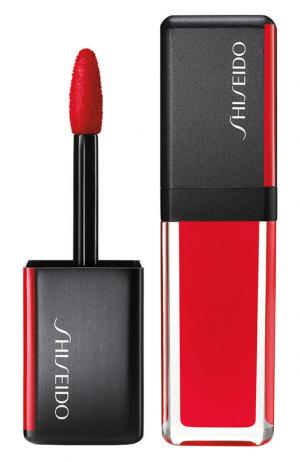 Лак-блеск для губ LacquerInk, 304 Techno Red Shiseido. Цвет: бесцветный