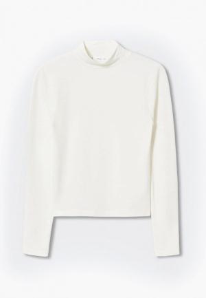Водолазка Mango Kids. Цвет: белый