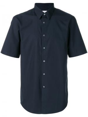 Рубашка с короткими рукавами Jil Sander. Цвет: синий