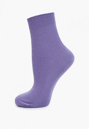 Носки Sela. Цвет: фиолетовый