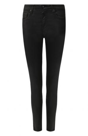 Однотонные джинсы-скинни Ag. Цвет: черный