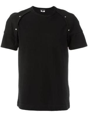 Классическая футболка Comme Des Garçons Homme Plus. Цвет: чёрный