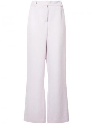 Прямые брюки Tatum Sies Marjan. Цвет: розовый и фиолетовый