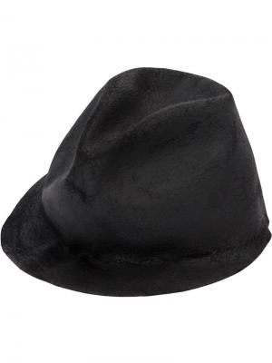 Классическая шляпа Horisaki Design & Handel. Цвет: чёрный