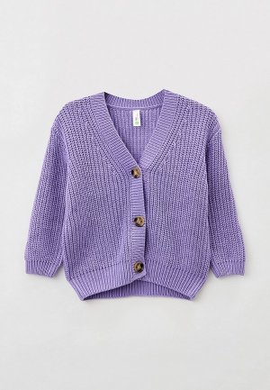 Кардиган Sela. Цвет: фиолетовый