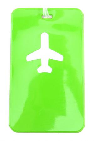 Бирка для багажа ROUTEMARK. Цвет: зеленый