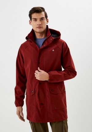 Куртка CosmoTex. Цвет: бордовый