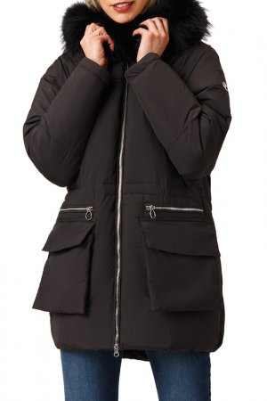Пальто Finn Flare. Цвет: 200 black