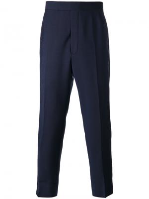 Костюмные брюки Thom Browne. Цвет: синий