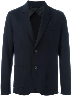 Классический пиджак Lanvin. Цвет: синий
